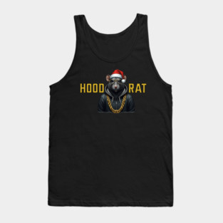 Hood Rat - Santa Hat Tank Top