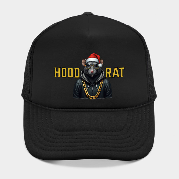 Hood Rat - Santa Hat by UrbanLifeApparel