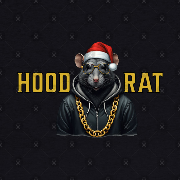 Hood Rat - Santa Hat by UrbanLifeApparel