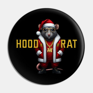 Hood Rat - Santa Pin