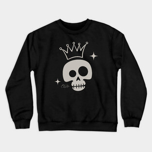 King Skull Crewneck Sweatshirt