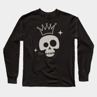 King Skull Long Sleeve T-Shirt