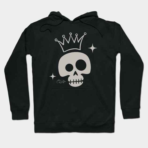 King Skull Hoodie by Timeless Chaos