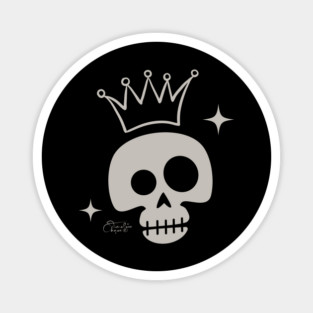 King Skull Magnet