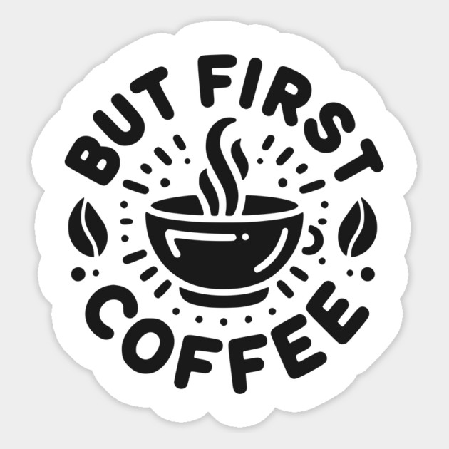 But First Coffee Magnet by Frank Ring