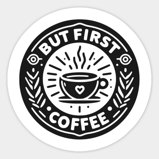 But First Coffee Magnet by Frank Ring