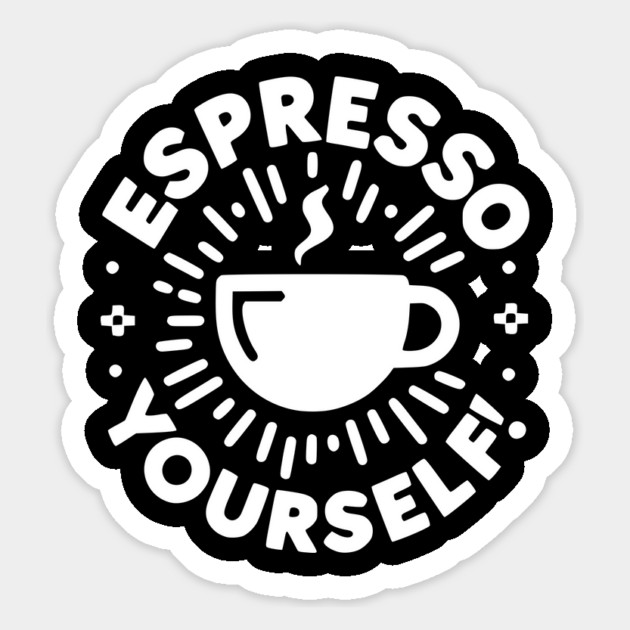 Espresso Yourself! Magnet by Frank Ring