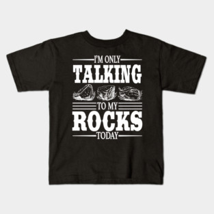 Rock Collector - Funny Geologist Kids T-Shirt