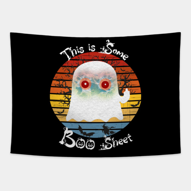 This Is Some Boo Sheet Ghost Tapestry by Db Printed