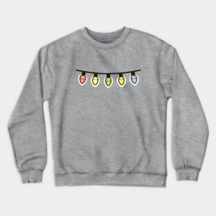 Cute Christmas lights Crewneck Sweatshirt