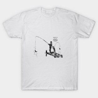 Daddy's little fishing buddy T-Shirt