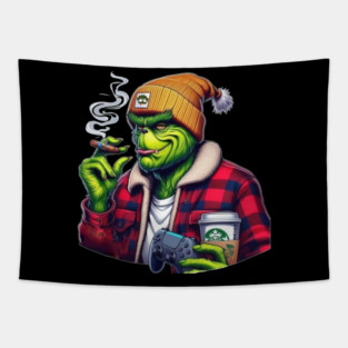 Grinch Tapestry