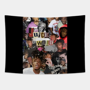 Juice Wrld Rapper Colection Art Tapestry