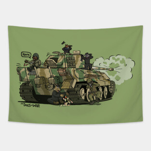 The Dogs of War: Tiger 2 Tapestry