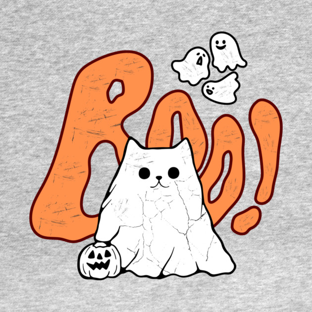 Cat Ghost Of Disapproval Halloween by teewyld