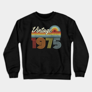 Vintage 1975, 50th birthday Crewneck Sweatshirt