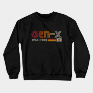 Retro gen x Crewneck Sweatshirt