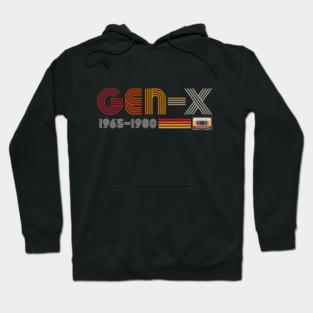 Retro gen x Hoodie