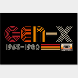 Retro gen x Posters and Art
