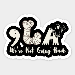 Comma La Kamala Harris Halloween Sticker