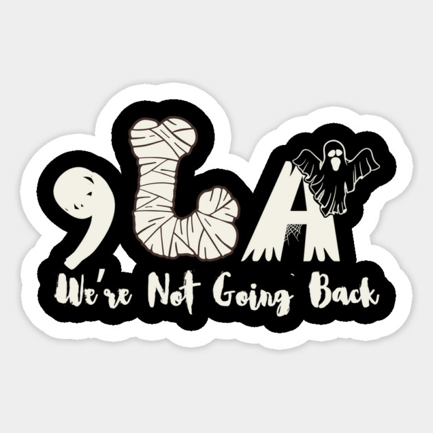 Comma La Kamala Harris Halloween Sticker by The WYLD Tribe