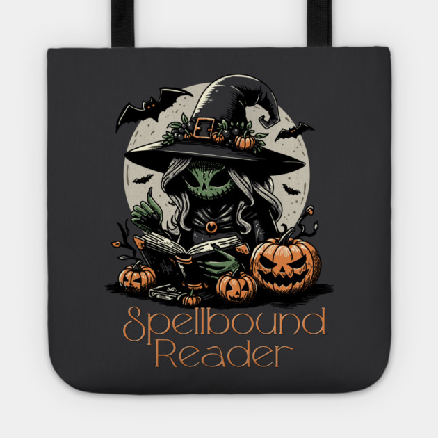 Spellbound Reader Witch Tote by H. R. Sinclair