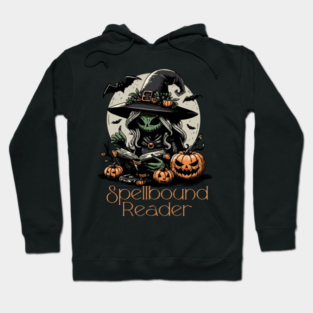 Spellbound Reader Witch Hoodie by H. R. Sinclair