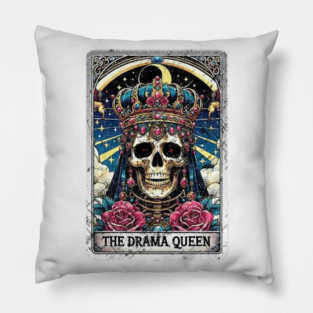 DEAD SKULL DRAMA QUEEN Pillow