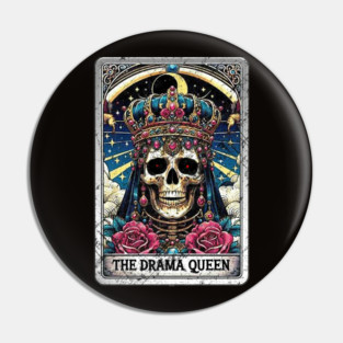 DEAD SKULL DRAMA QUEEN Pin