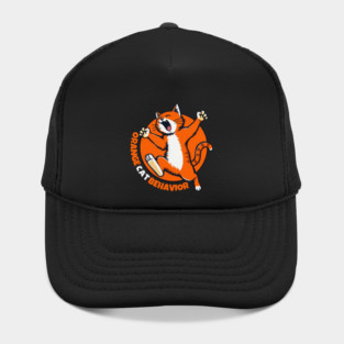 Orange Cat Behavior Hat