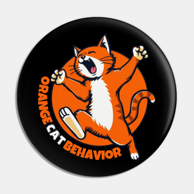 Orange Cat Behavior Pin by Pete the Cat Guy