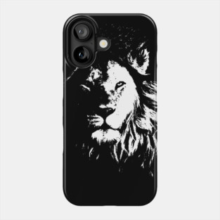White Lion Phone Case