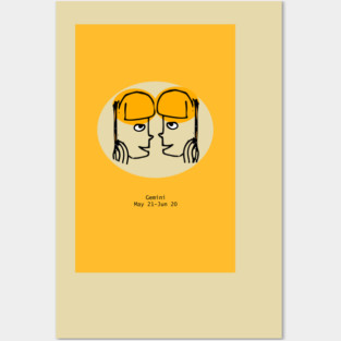 Gemini - Zodiac Sign Posters and Art