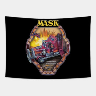 MASK vintage Toy Tapestry
