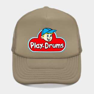 play drums play doh style design Hat