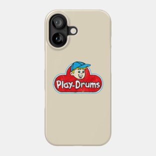 Vintage play drums play doh Phone Case