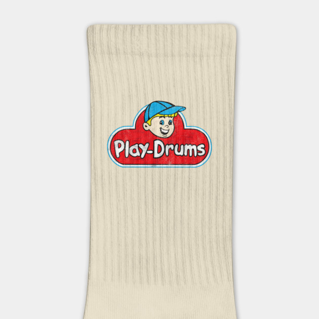 Vintage play drums play doh by Utopia Art &amp; Illustration
