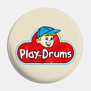 Vintage play drums play doh Pin