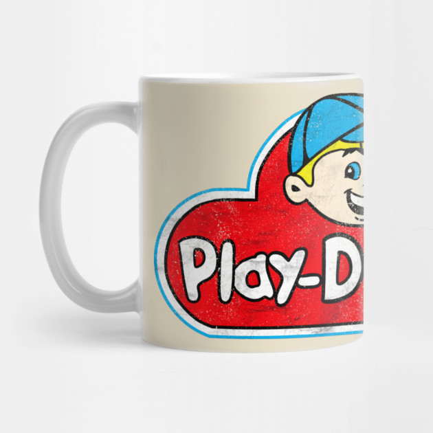 Vintage play drums play doh by Utopia Art &amp; Illustration