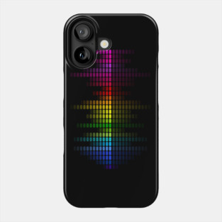 DJ EDM Equalizer Rainbow Phone Case