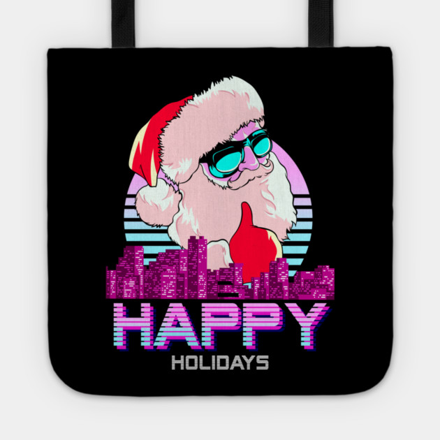 Vaporwave Santa XMAS Tote by creative