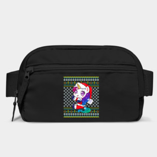 Unicorn Ugly Christmas Sweater Bag