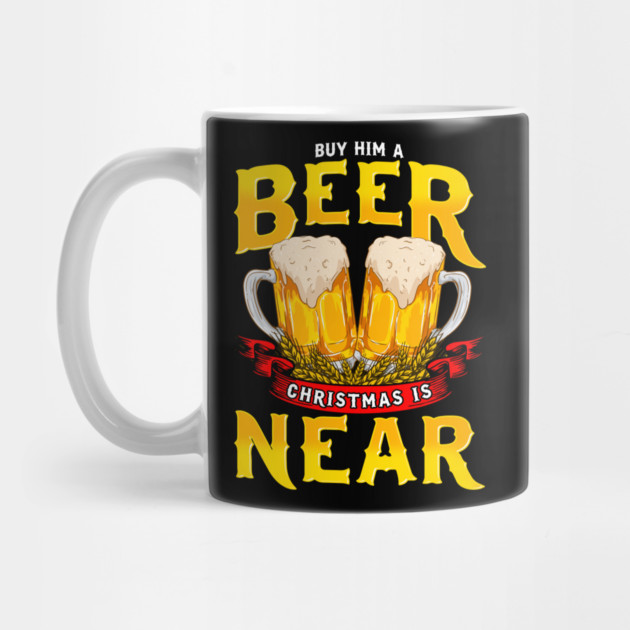 Funny Xmas Beer Drinking Christmas Gift by creative