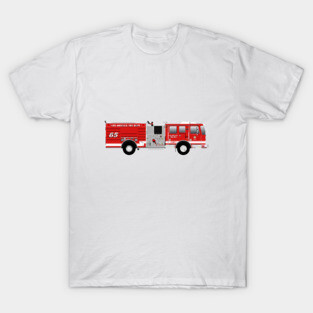 Los Angeles Fire Department Engine T-Shirt