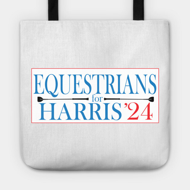 Equestrians for Harris-Crop Tote by DickinsonDesign