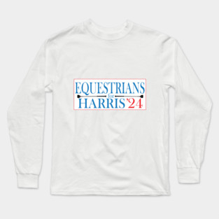Equestrians for Harris-Crop Long Sleeve T-Shirt