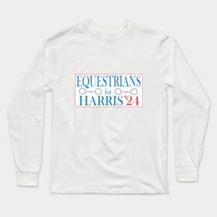 Equestrians for Harris-Snaffle bit Long Sleeve T-Shirt