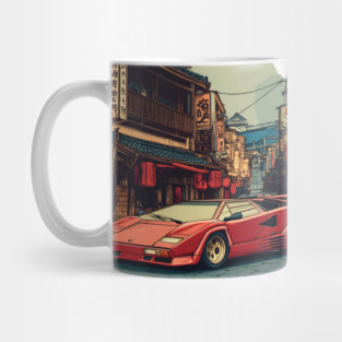 Lamborghini Countach Mug