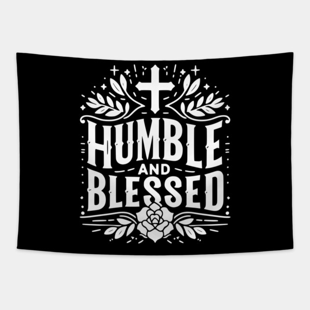 Humble and Blessed Tapestry by Frank Ring