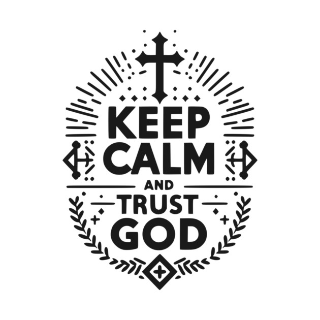 Keep Calm and Trust God by Frank Ring